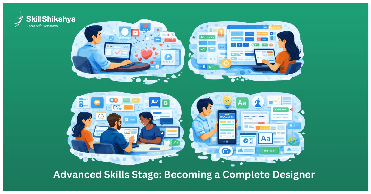 UI UX advanced skill development for professional designers