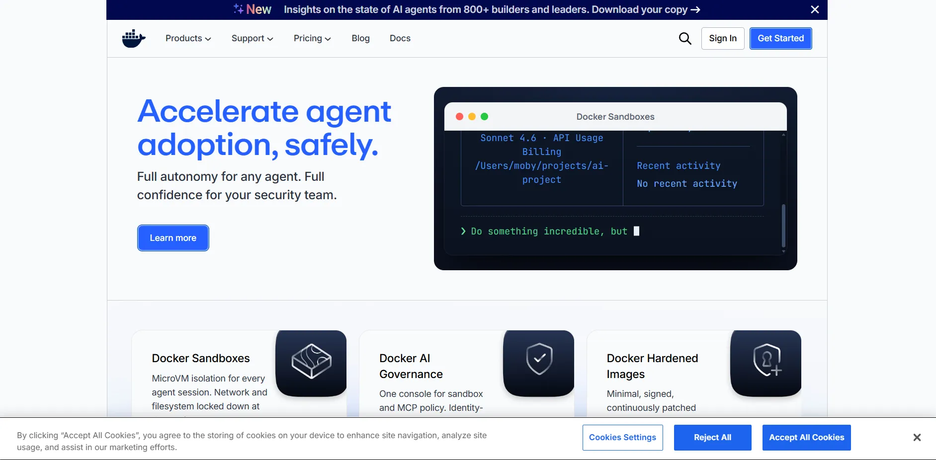 Docker containers running applications consistently across development and production environments