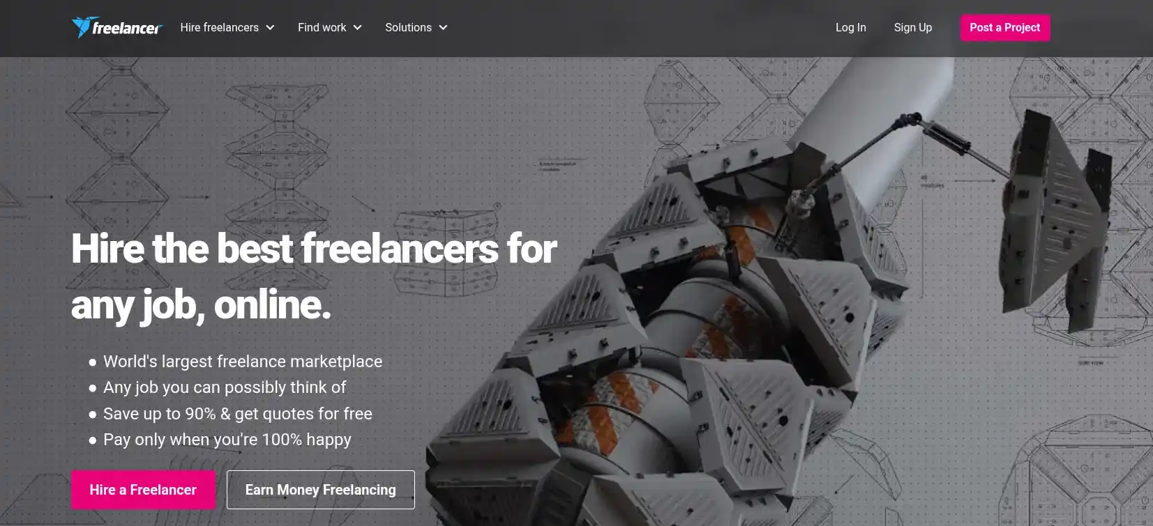 Freelancer.com platform offering online freelance jobs in Nepal