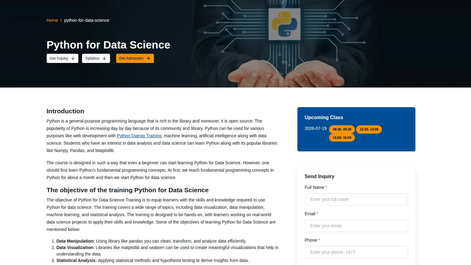 IT Training Data Science Course is the ultimate data science course.