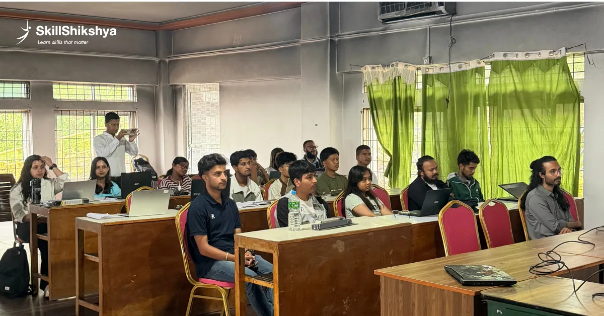 Participants attending the one-month Generative AI, Digital Marketing and Graphic Design workshop organized by Ilam Municipality with mentorship from Skill Shikshya in Ilam, Nepal