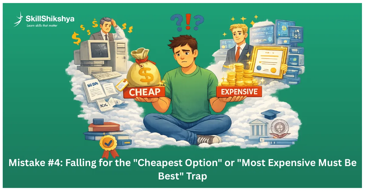 Mistake #4: Falling for the "Cheapest Option" or "Most Expensive Must Be Best" Trap