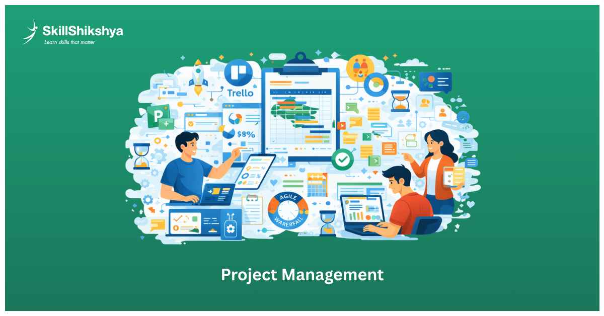 IT project manager planning agile sprint workflow using Jira and project tracking tools