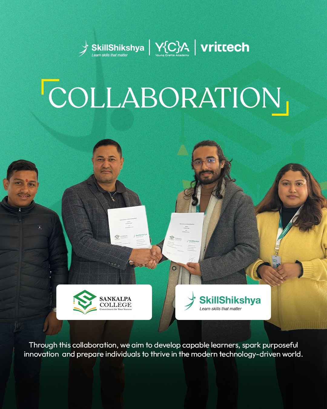 Skill Shikshya Partners with Sankalpa College to Shape Industry-Ready Students