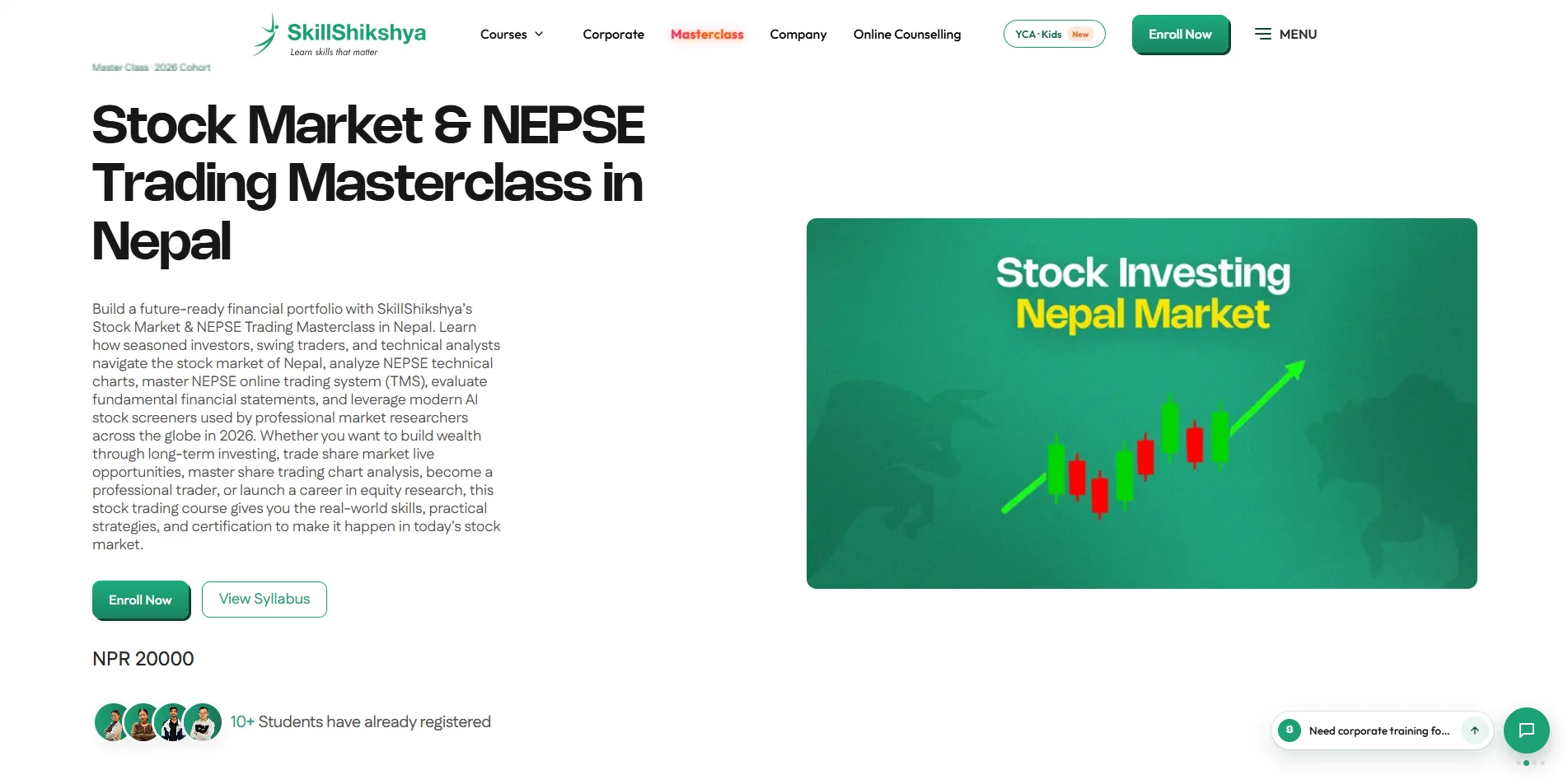 Learn Stock Market Investing with Skill Shikshya
