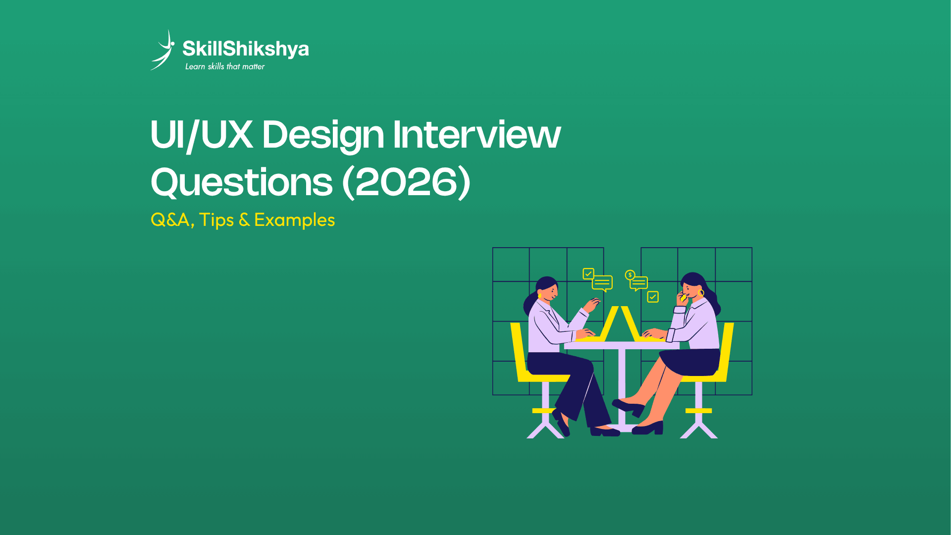 UI/UX Interview Questions (2026): Top 20+ Q&A, Tips & Answers