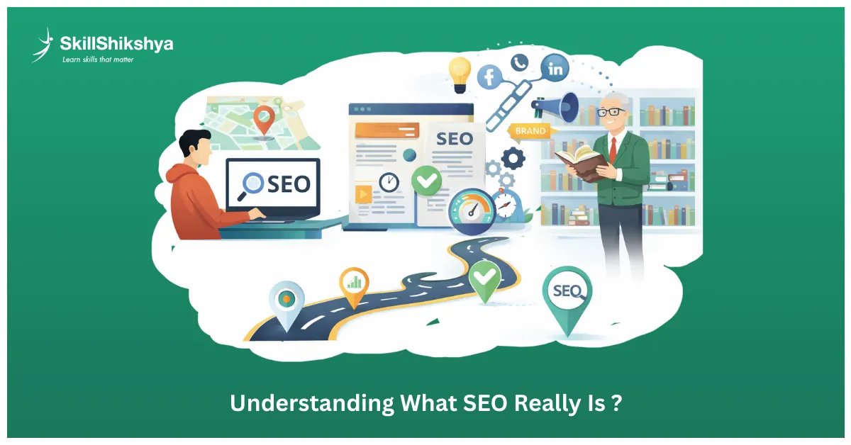 SEO career roadmap explaining what search engine optimization really is and how it works
