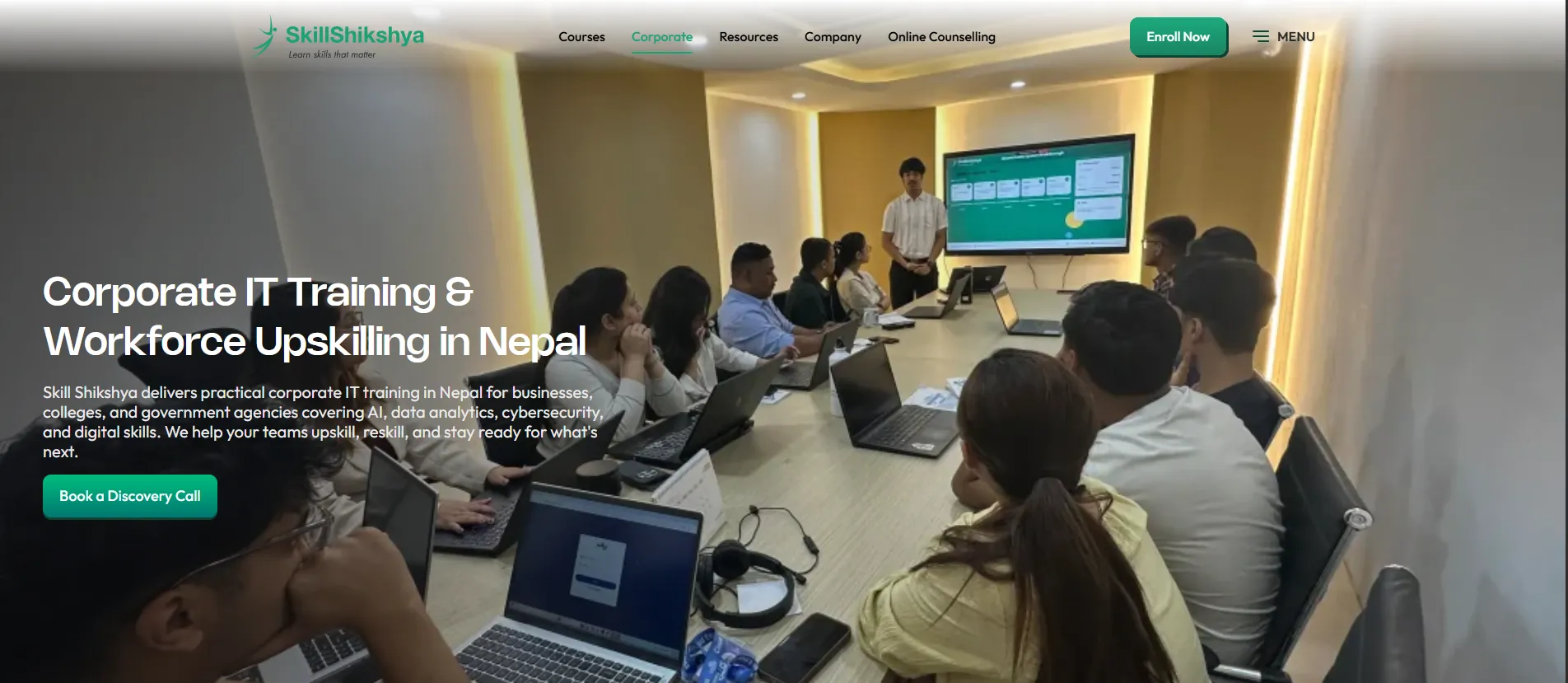 How Skill Shikshya Delivers Corporate Training Kathmandu Companies Can Rely On